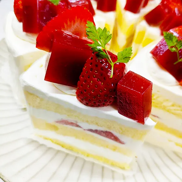 ふわふわカップシフォンケーキ（栗）